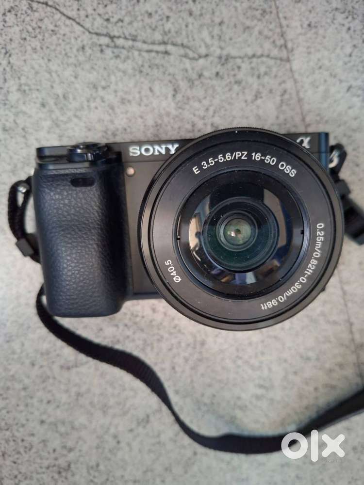 I have a sony camera ILCE-6000 perfectly working and as brand new.