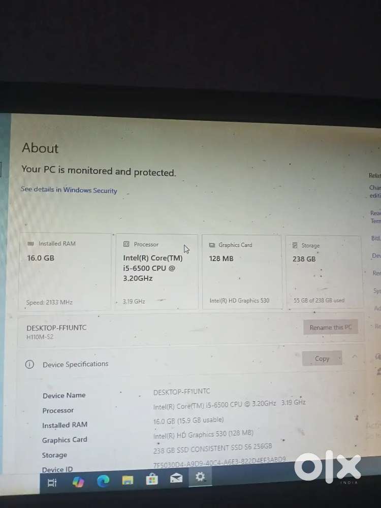 Gigabyte  H110 motherboard