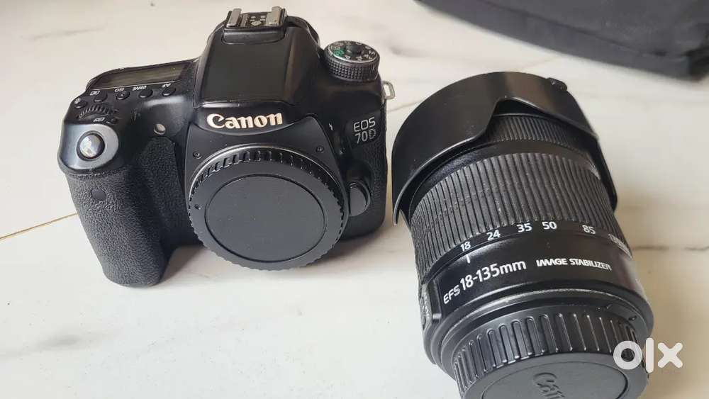 Canon 70D with18-135mm