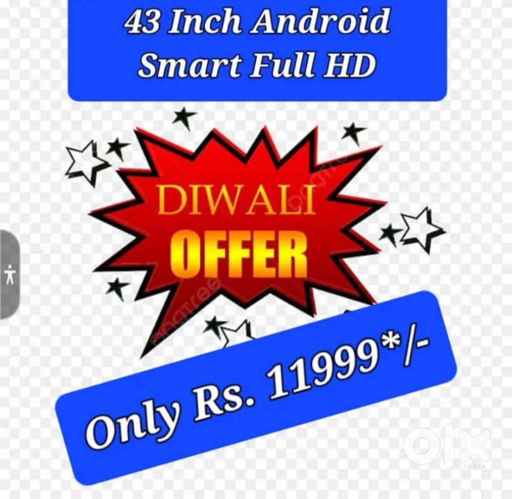 43@12999 Only SONY SMART ANDROID 4k LED TV LOWEST selling COST