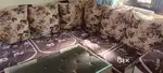 5 seater sofa with table cousin cover complementary