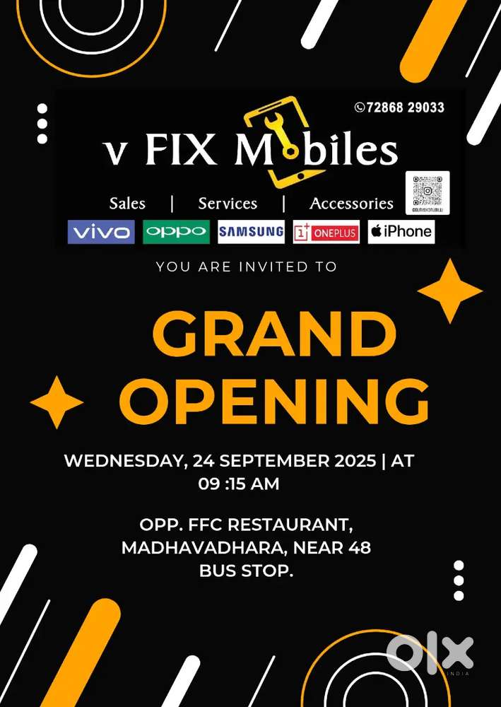 Mobile technician urgent requirement salary or 50:50 Ratio