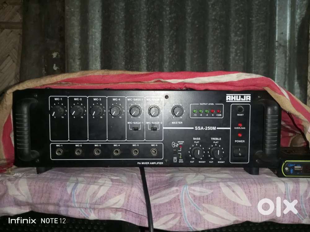 Ahuja amplifier 2 box  12 120 w