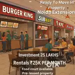 Ready to Move Food Court Investment 50lakhs Rentals 50k Per Months Fix