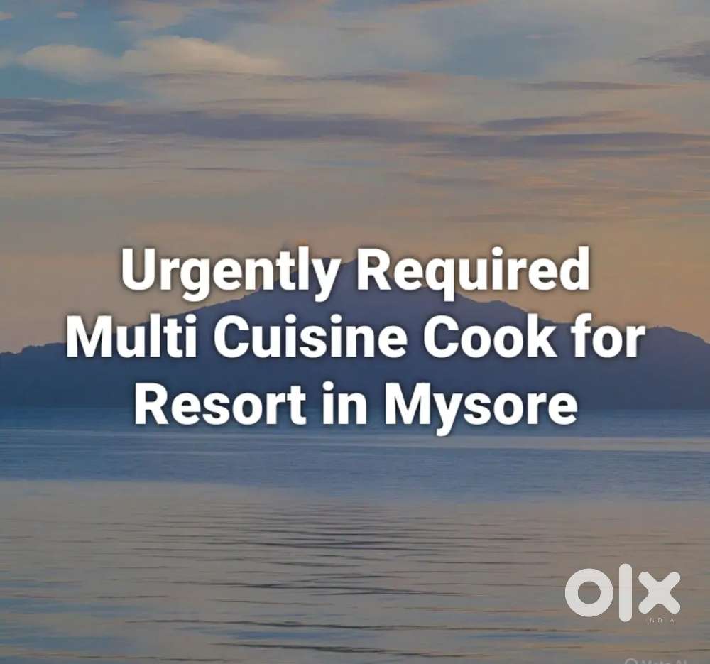 Urgently Required Multi Cuisine Cook for Mysore