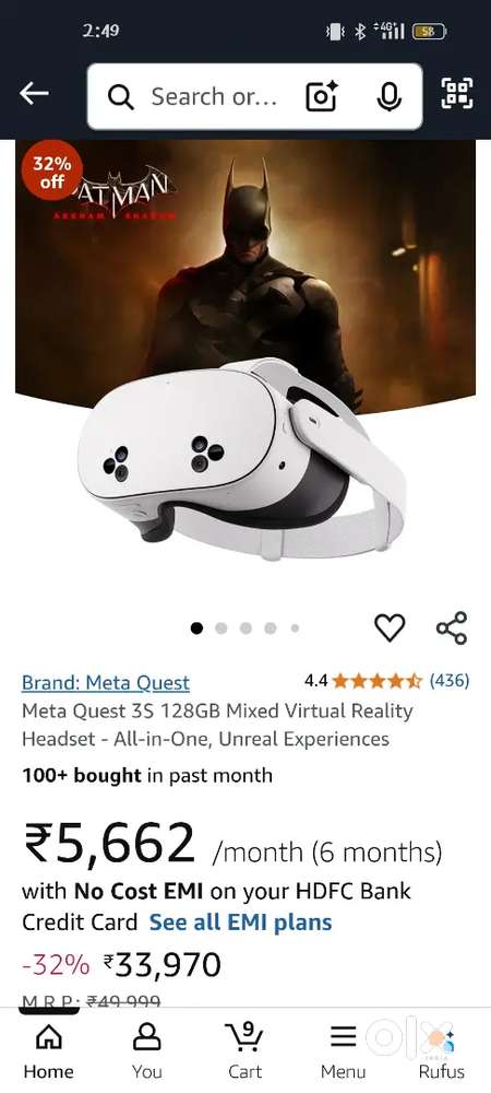 Meta quest 3 s vr