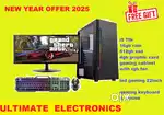 New i5 8th gaming pc  22inch gaming  led and 4gb graphic 2yrs warranty