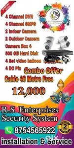 Cctv Camera Installation & service All Brand