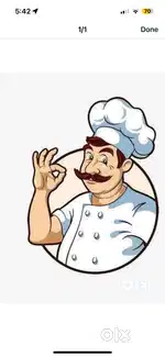 Need a cook who knows veg and nonveg both