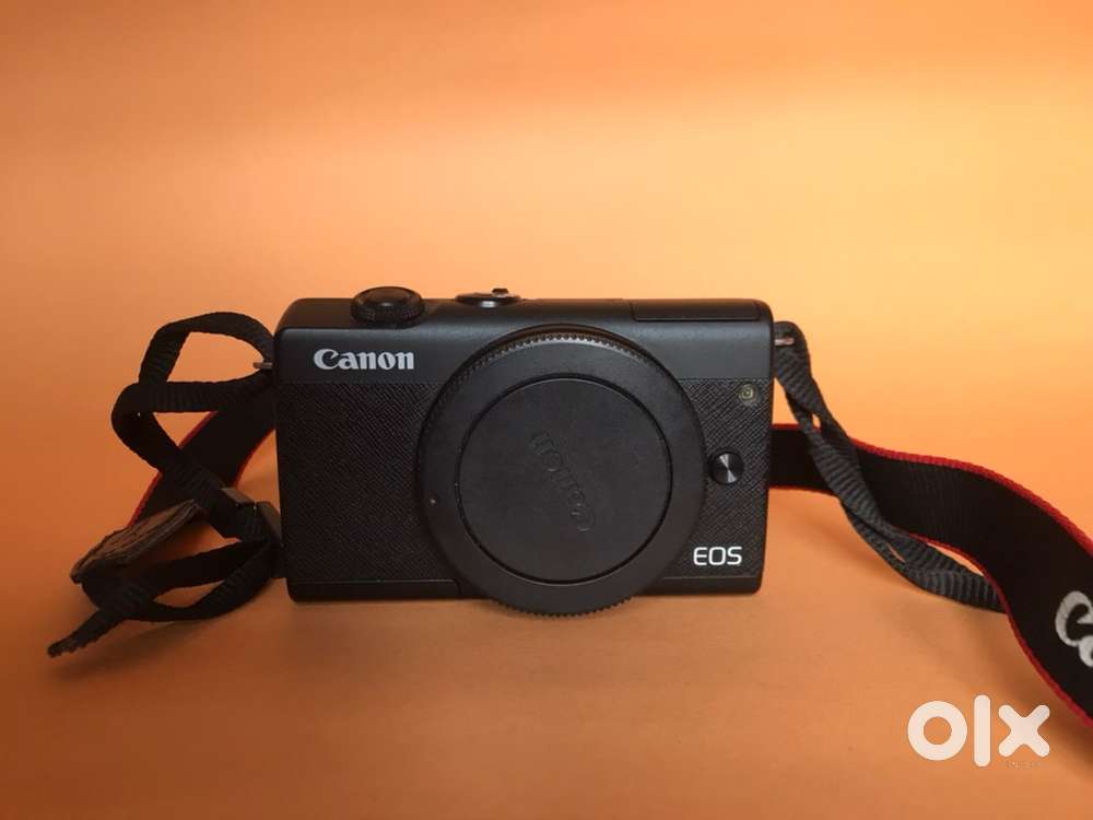 Canon eos m200 with yongnuo 50mm lens + viltrox mount adapter