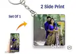 Photo print keychain Free Home delivery