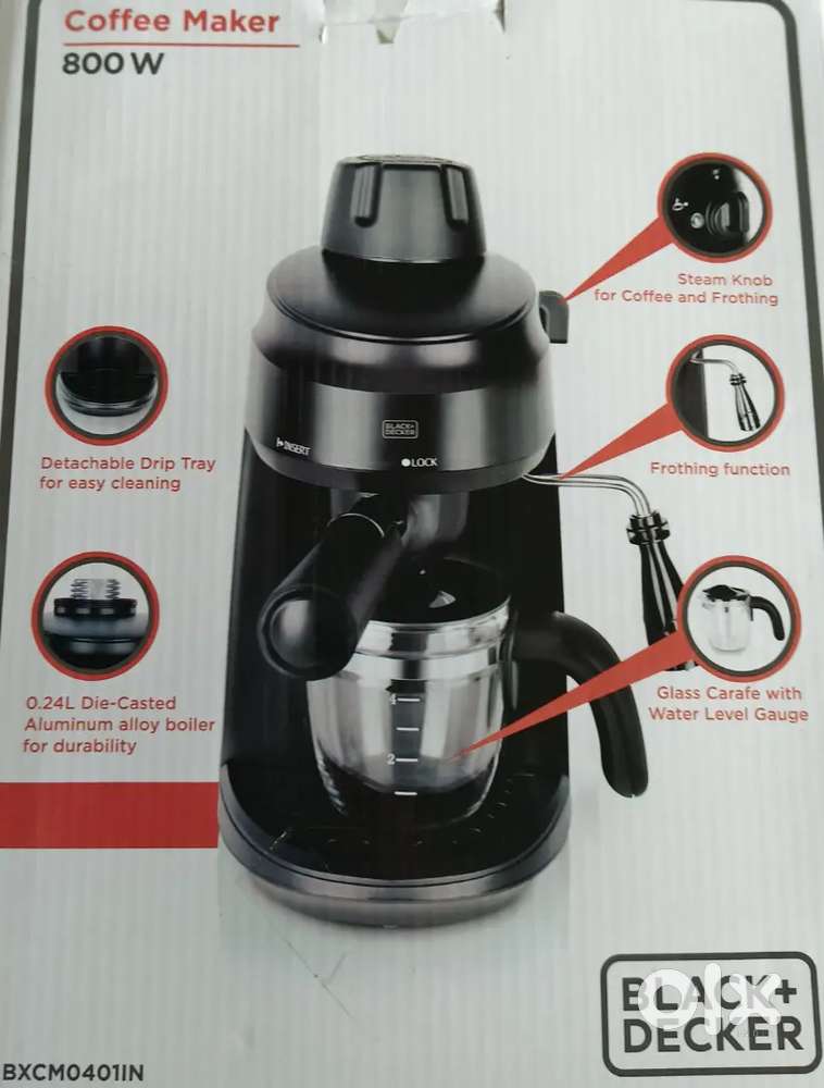 Black Decker-Coffee Maker