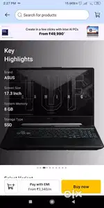 Laptop Asus Gaming