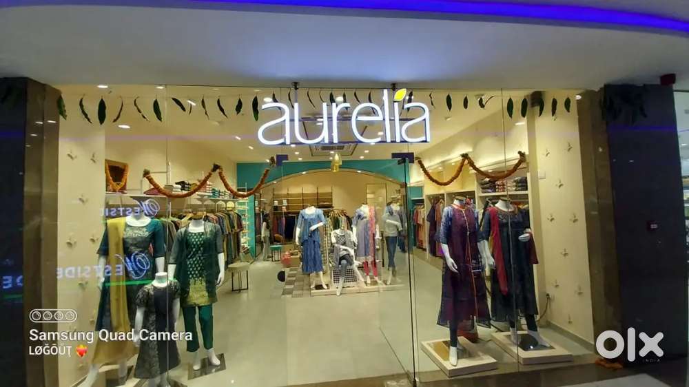 Furniture and Fixtures new condition of Aurelia Store only 2 years old