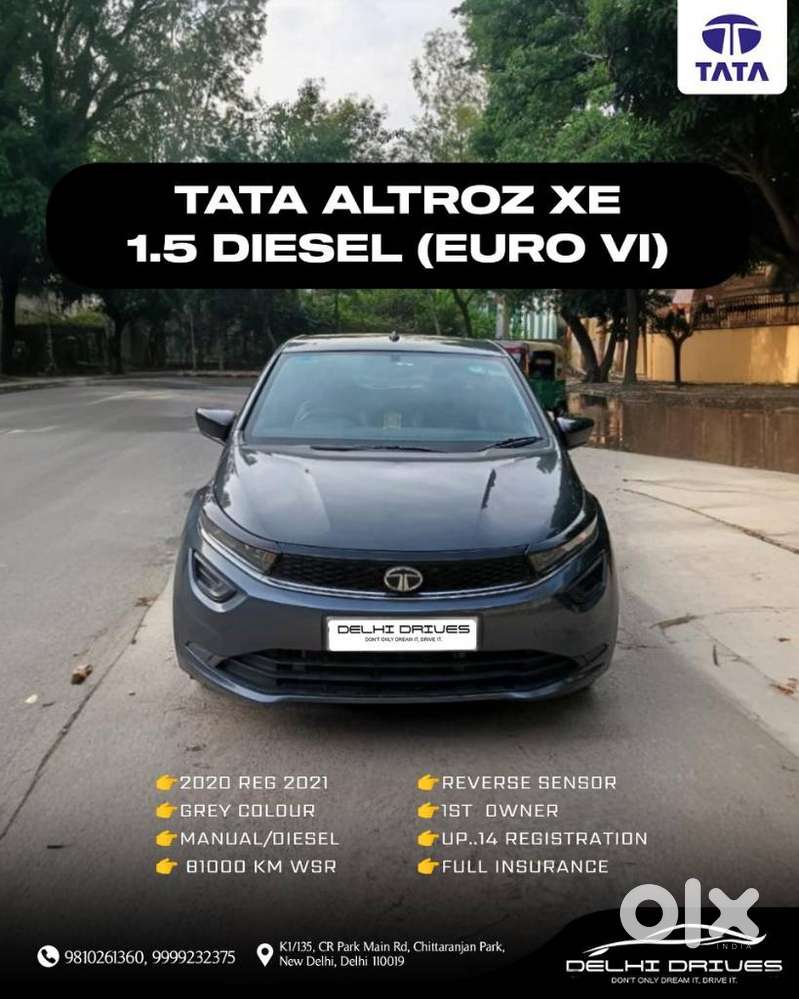 Tata Altroz 1.5 XE Diesel, 2021, Diesel