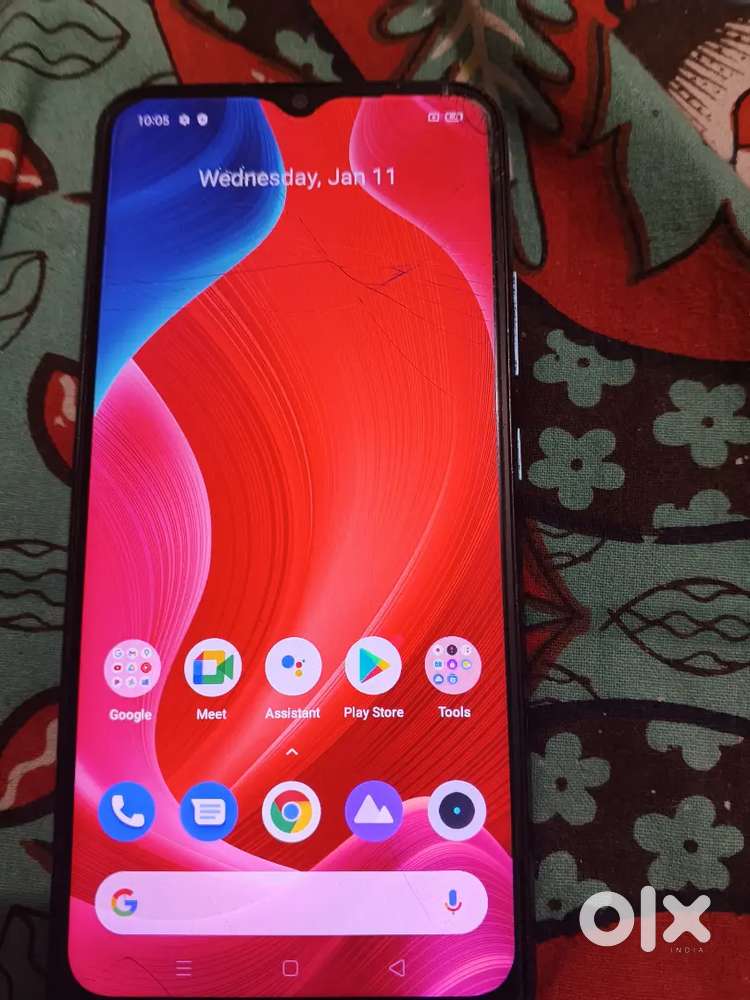 Realme c 20 with charger