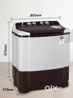 LG Washing Machine ( new 7-8 month old)