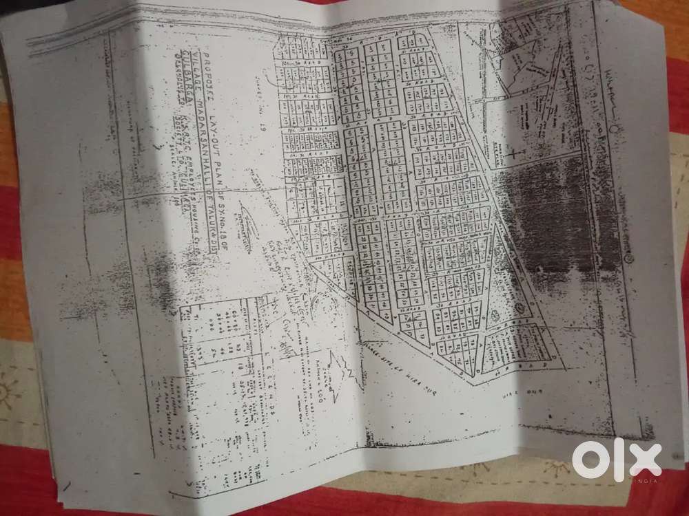 Society NA  plot 30x80 for sale in Hirapur Gulbarga