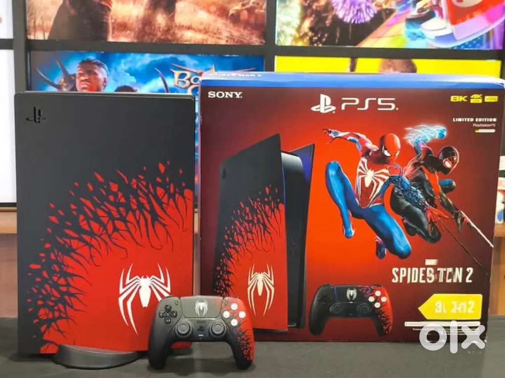 Sony PS5 PlayStation 5 Disc Marvel Spider-Man 2 Bundle Limited Edition