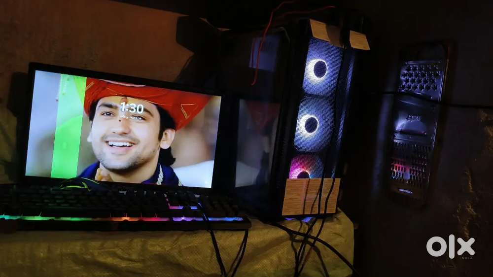 Pc computer i5 processor 16 gb ram 512 SSD  gaming cabinet ddr3 moth.