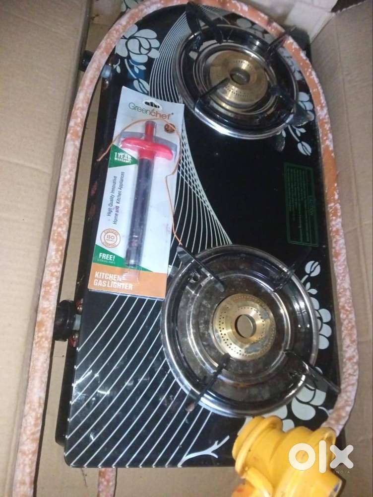 Two burner gas stove