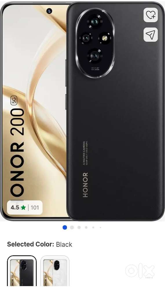 Honor 200 -8/256 only 19 day used brand new