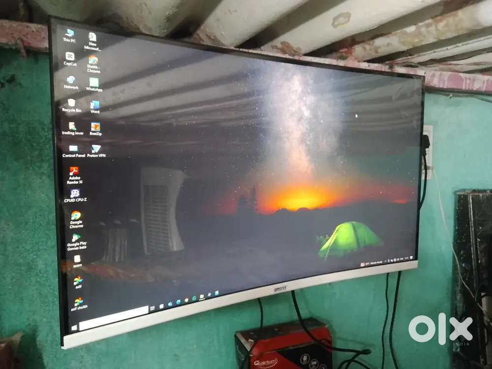 Computer 27 inch monitor cpu
