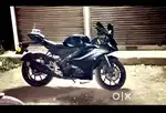 R15 v4 matlic black colour with excellent condition and new battery