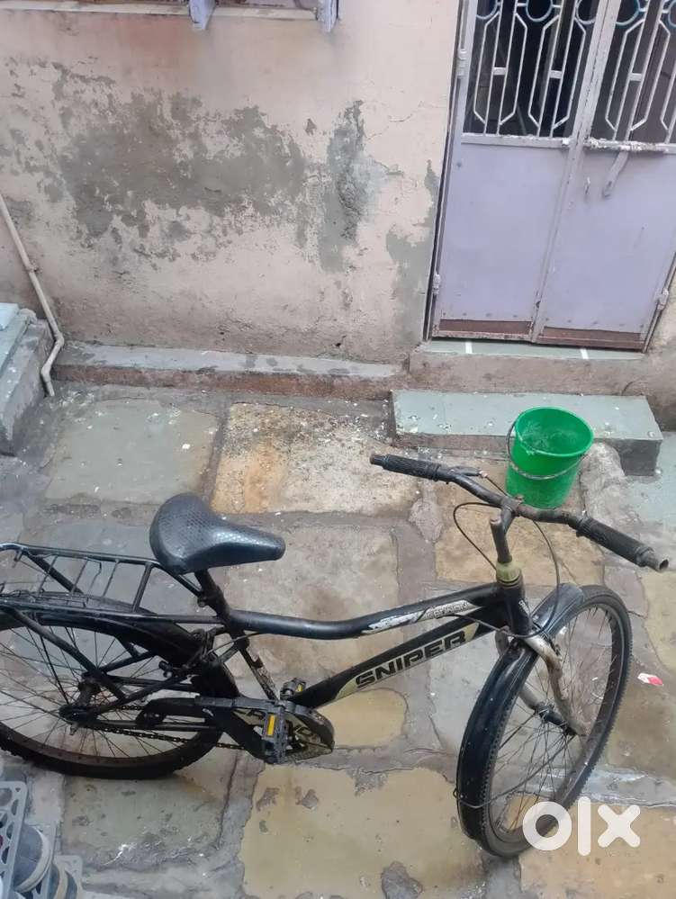 A bicycle in a very good running condition