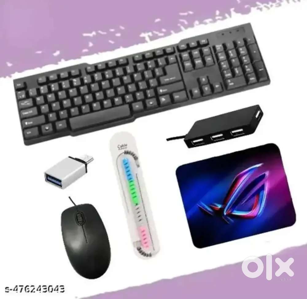 6 IN 1 Keyboard and mouse Combo