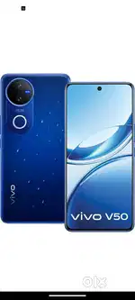 Vivo v50 GB 8*256 new mobile very Good condition phone 3 month mobile