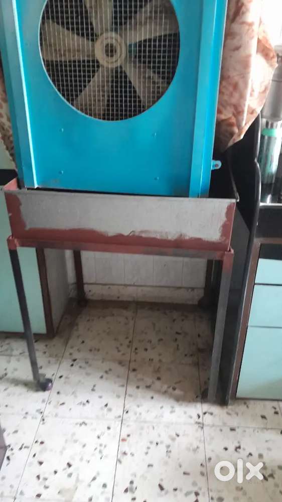 Cooler big size with stand full strong iron