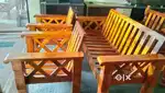 Teak wood sofa manufacturing factory outlet