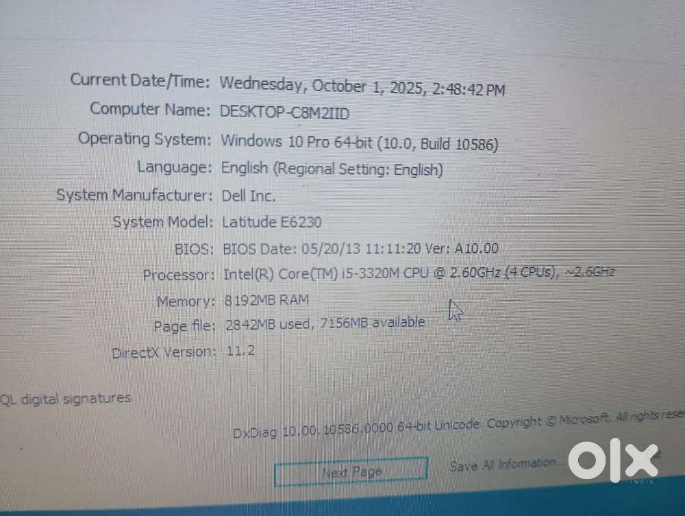 Dell I5 only 6000rs
