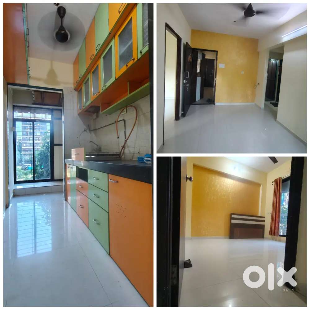 With Modular kitchen 2bhk flat available on Rent in ULWE sec 2