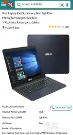 Asus Laptop notebook pc E402S