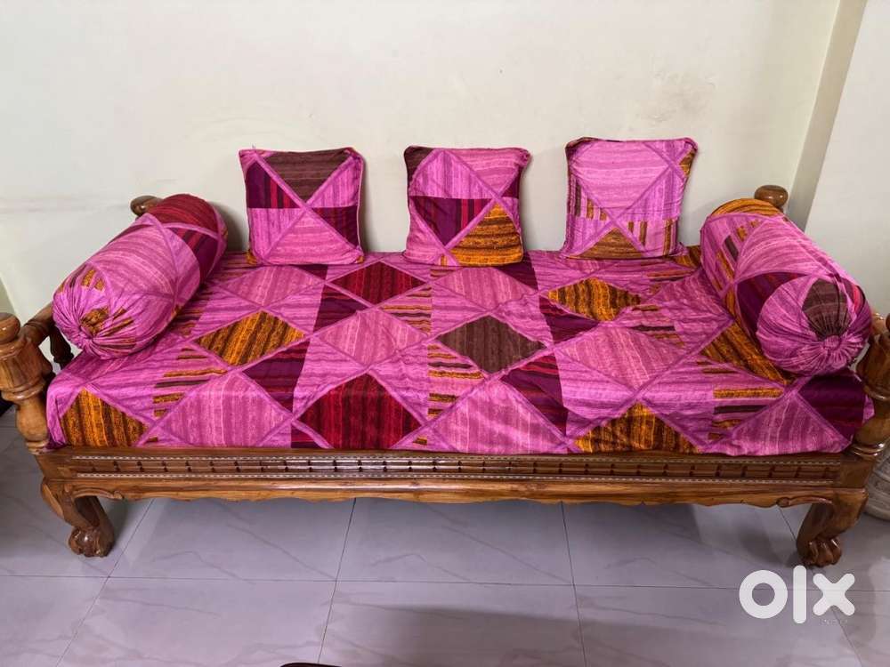 Teak wood solid Dewan set