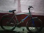 Streethawk bicycle in blue and silver colour