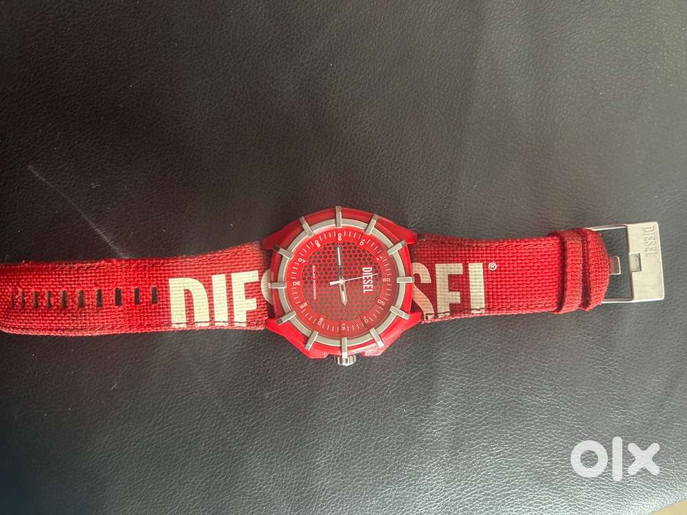 Diesel watch with box and bill