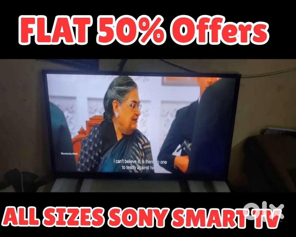 4999 BIGGEST DEALS of the day SONY SMART ANDROID 4k LED TV LOWEST COST
