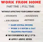 Online project not a job