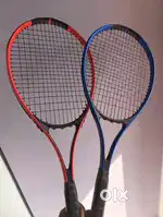 Long tennis racket & ball set