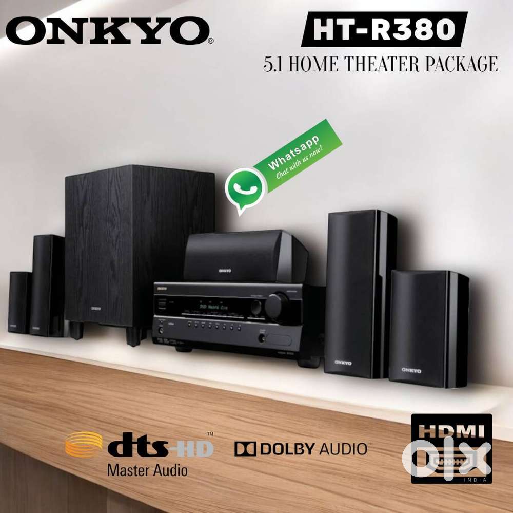 Onkyo HT-R380 5.1 HOME THEATER PACKAGE