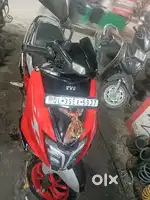 TVS ntorq xp 125 red colour