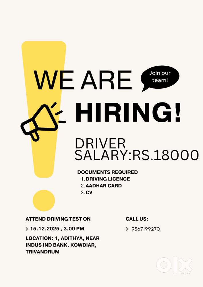 Driver for Managing Director