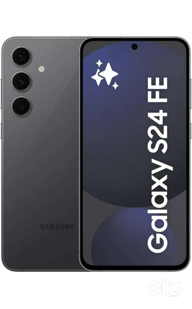 Samsung s24 256gb fan edition brand new with free intex phone.
