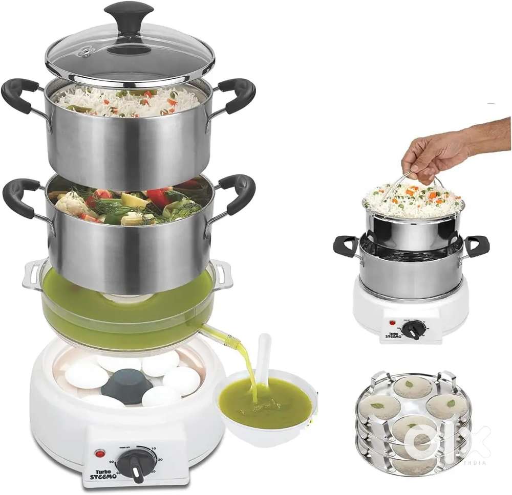 STEEMO MULTI STEAM COOKER VEGETABLE STEAMERS STAINLESS STEEL