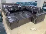 6seater sofa with table