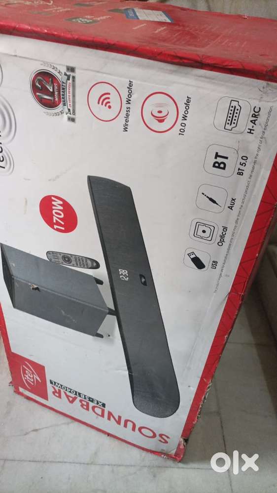 Itel soundbar 170w with wireless woofer