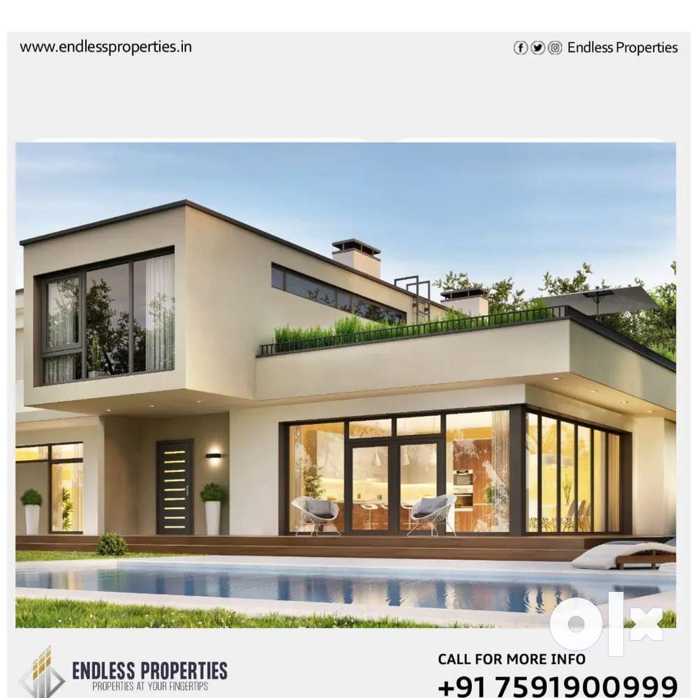 Newly constructed 3BHK house for sale at kottooli